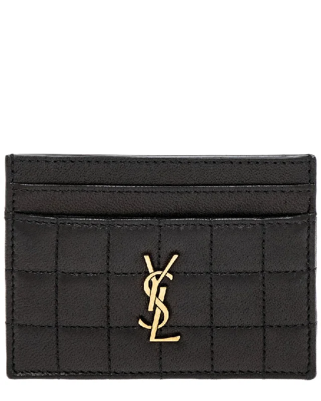 Lightweight money clips for travelSaint Laurent Cassandre Leather Card Holder