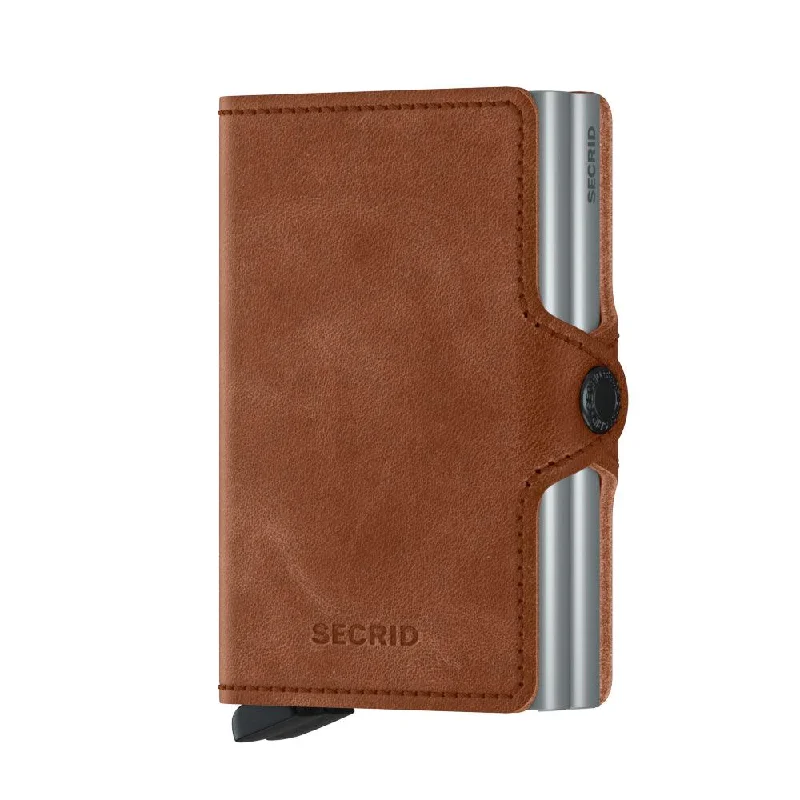 Money clips with RFID protectionSecrid Vintage Twin Wallet