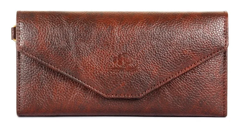 Money clips with RFID protectionTHE CLOWNFISH Dyna Womens Wallet (Tan)