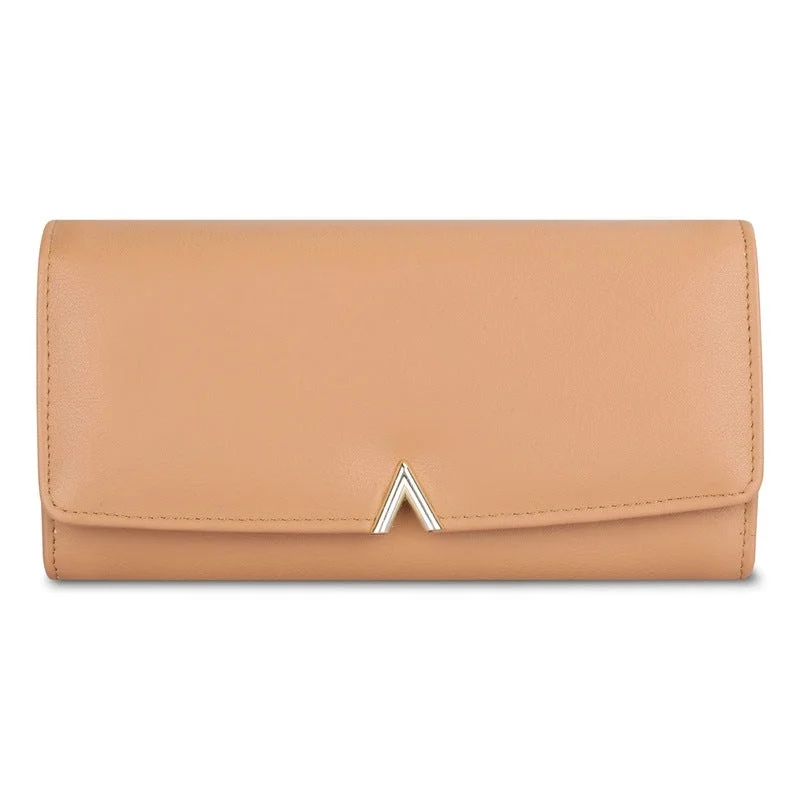 How to choose the right money clipTHE CLOWNFISH FashionFinesse Collection Faux Leather Bi-Fold Womens Wallet Clutch Ladies Purse with Multiple Card Slots (Light Brown)