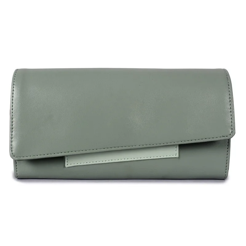 How to clean and maintain metal money clipsTHE CLOWNFISH Gracy Collection Womens Wallet Clutch Ladies Purse with multiple card slots (Olive Green)
