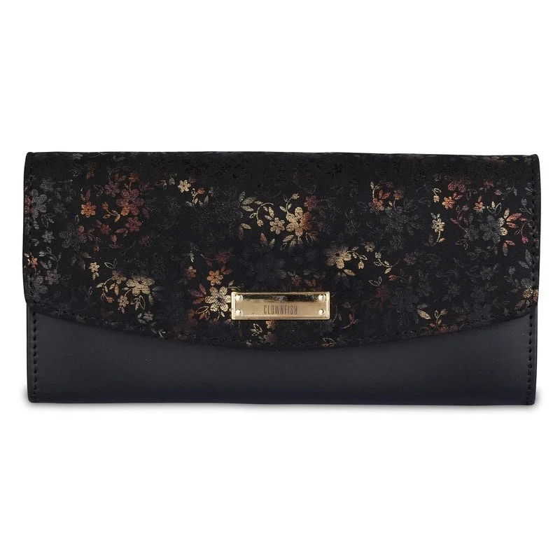 Top-rated money clips for everyday useTHE CLOWNFISH Katherine Collection Faux Leather Zip Around Style Womens Wallet Clutch Handheld Ladies Purse with Multiple Card Holders (Navy Blue)