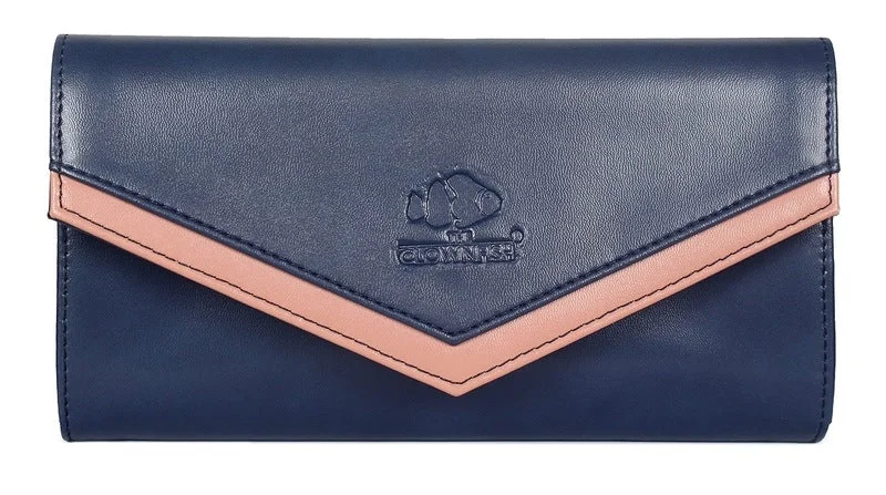 Eco-friendly money clips made from sustainable materialsTHE CLOWNFISH Lucia Collection Womens Wallet Clutch Ladies Purse with multiple card slots (Olive Green)