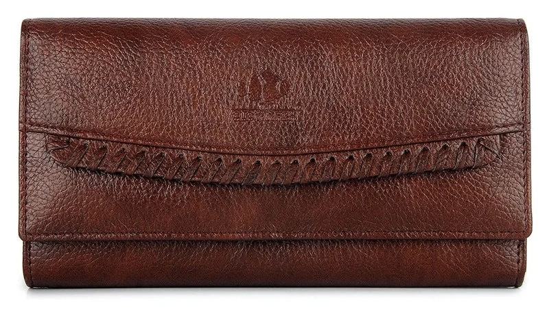Luxury leather money clips with card slotsTHE CLOWNFISH Octavia Womens Wallet Clutch Ladies Purse with Card holders (Dark Brown) Luxury leather money clips with card slotsTHE CLOWNFISH Octavia Womens Wallet Clutch Ladies Purse with Card holders (Dark Brown)