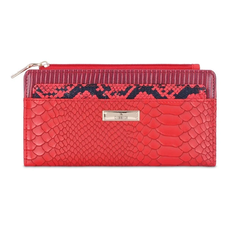 How to choose the right money clipTHE CLOWNFISH Prospera Collection Crocodile Finish Faux Leather Bi-Fold Womens Wallet Clutch Ladies Purse with Separate Multiple Cards Holder (Crimson Red) How to choose the right money clipTHE CLOWNFISH Prospera Collection Crocodile Finish Faux Leather Bi-Fold Womens Wallet Clutch Ladies Purse with Separate Multiple Cards Holder (Crimson Red)