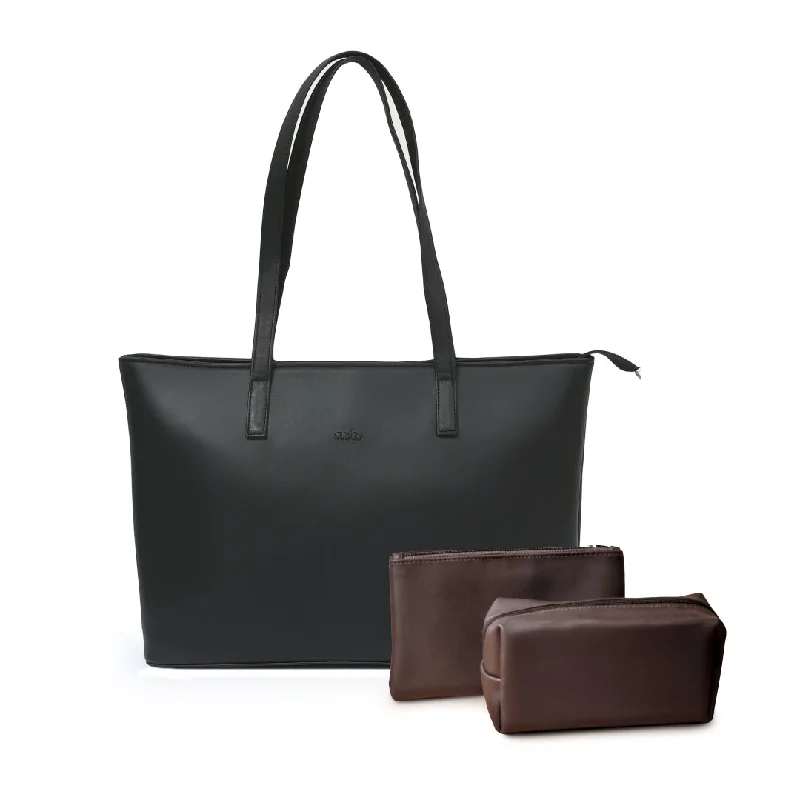 Stainless steel money clips for durabilityTravel Tote - Charcoal Black