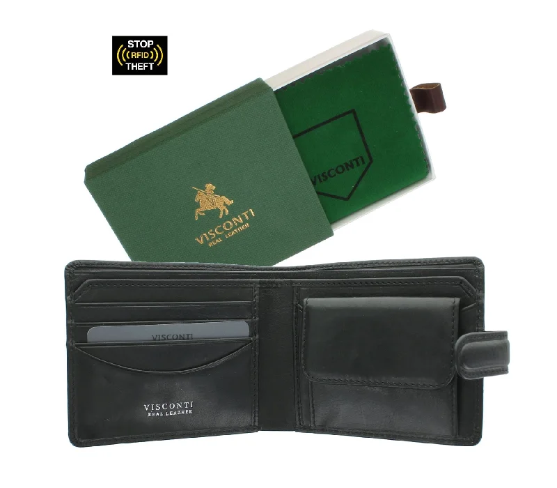 Best money clips for cash and cardsVisconti Tuscany Collection RICCARDO Leather Wallet With RFID Protection TSC47