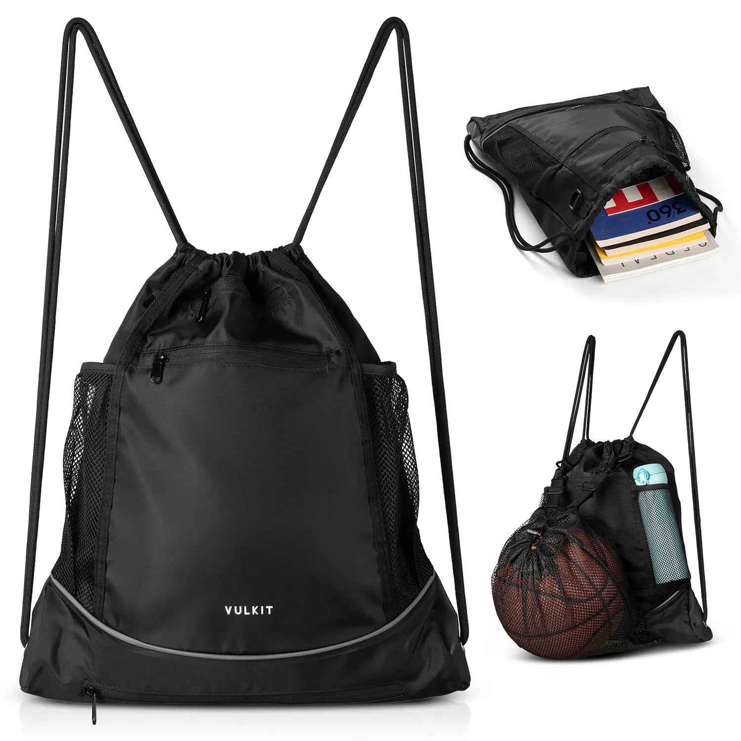 Elegant money clips for weddingsVB100 - Waterproof Drawstring Gym Bag with Large Mesh Pocket