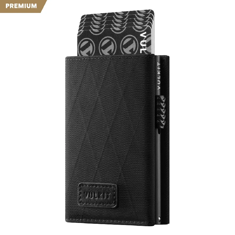 Elegant money clips for weddingsVC302F- Waterproof Fabic, Side Slider Mechanism, Back Zipper Slot, Magnetic Strip Closure Tri-fold Wallet