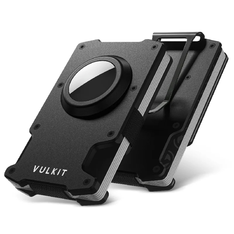 Vintage-style money clips for collectorsVCL400- AirTag Holder Minimalist Slim Wallet For Men with Money Clip