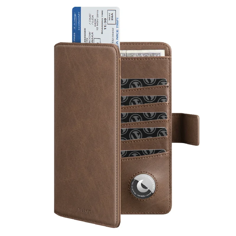 Money clips for holding large amounts of cashVPW101- Passport Wallet Compatible with Airtag Holder