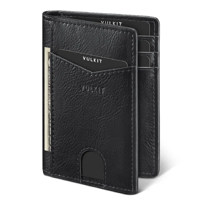 Lightweight money clips for travelVW100- Exterior Two Slots For Banknote/Card Bi-fold Wallet