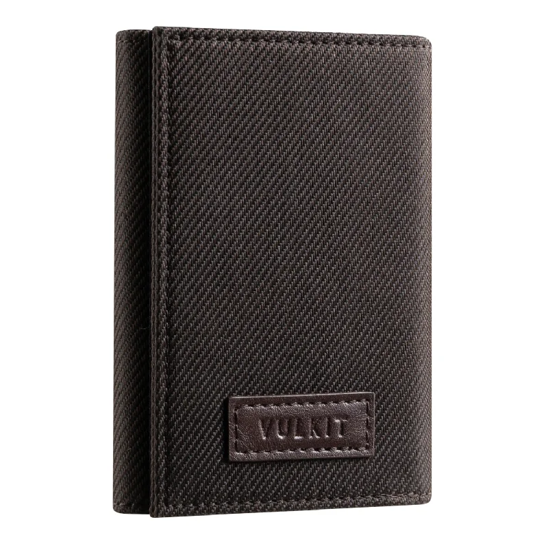 Money clips vs traditional walletsVW108- Minimalist Trifold Wallet for Men with an ID window & a Zipper Pocket Inside