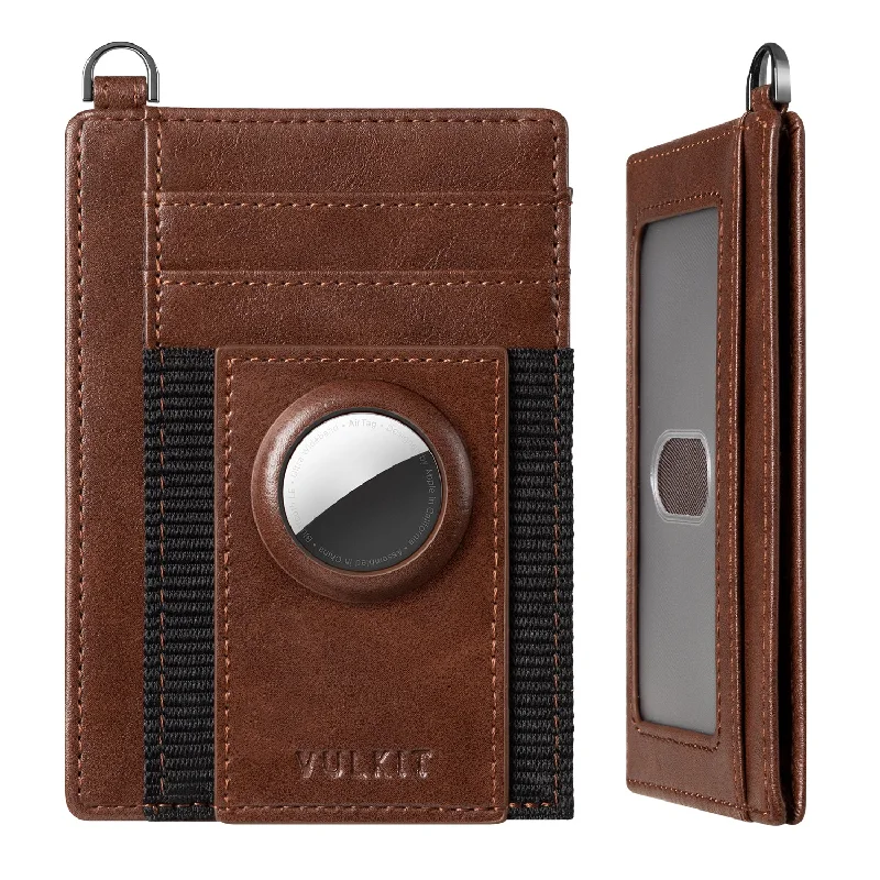Elegant money clips for weddingsVW111- Vertical Wallet with D buckle & AirTag Slot