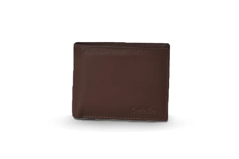 Money clips with RFID protectionMens leather Wallet 28329