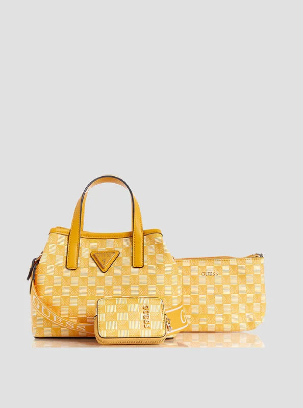 Money clips with magnetic closureYellow Logo G Wave Mini Tote Bag
