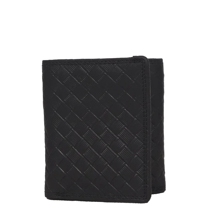Best money clips for cash and cardsZOP23 ~ Men's Embossed Trifold Wallet