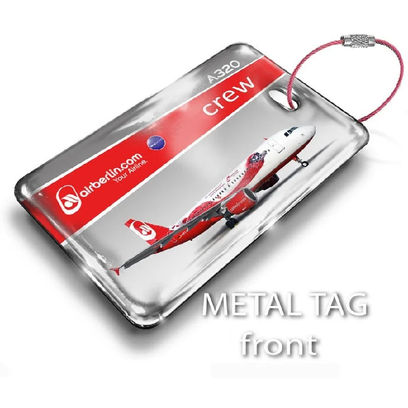 Cartoon-Themed Passport Covers & Wallets for Kids and Young AdultsAir Berlin A320 Landscape Luggage Tag Cartoon-Themed Passport Covers & Wallets for Kids and Young AdultsAir Berlin A320 Landscape Luggage Tag