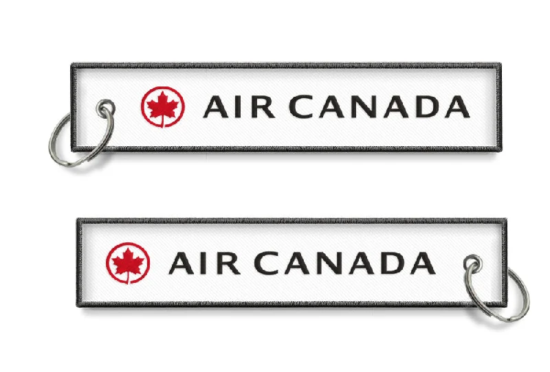 Magnetic-Closure Passport Covers & Wallets for Quick AccessAir Canada Logo Embroidered Keyring Magnetic-Closure Passport Covers & Wallets for Quick AccessAir Canada Logo Embroidered Keyring