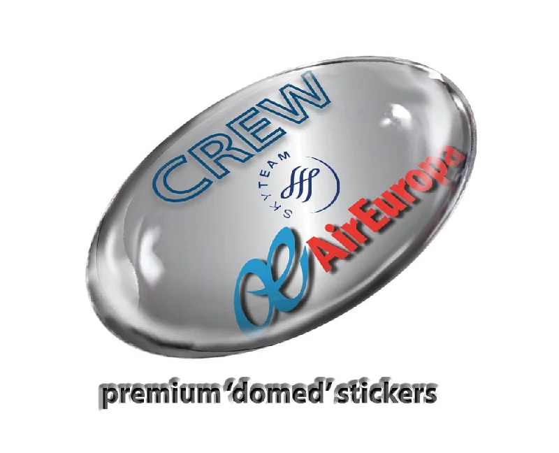 Monogrammed Leather Passport Covers & Wallets as Personalized GiftsAir Europa Logo Stickers-Silver Monogrammed Leather Passport Covers & Wallets as Personalized GiftsAir Europa Logo Stickers-Silver