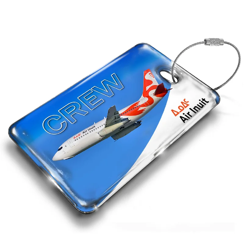 Glittery Sequined Passport Covers & Wallets for Party LoversAir Inuit B737-200 Luggage Tag