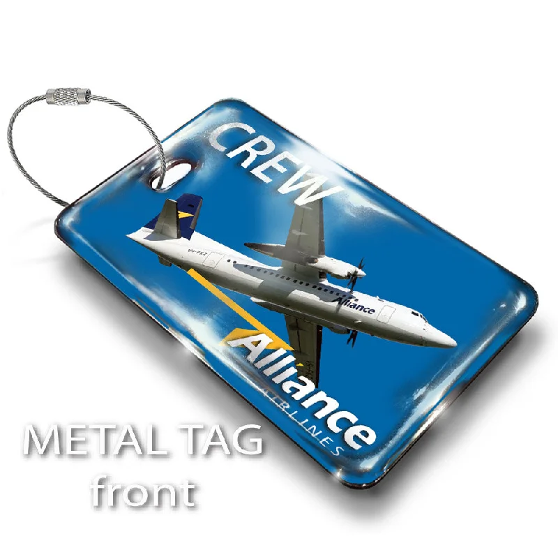 RFID-Blocking Passport Covers & Wallets in Sleek Black for Business TripsAlliance Airlines Picture-Fokker 50