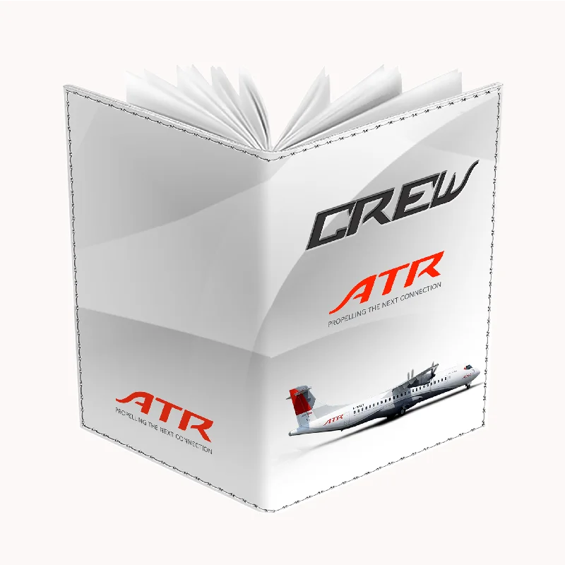 Animal-Print Passport Covers & Wallets for Trendy FashionistasATR Logo Passport Cover