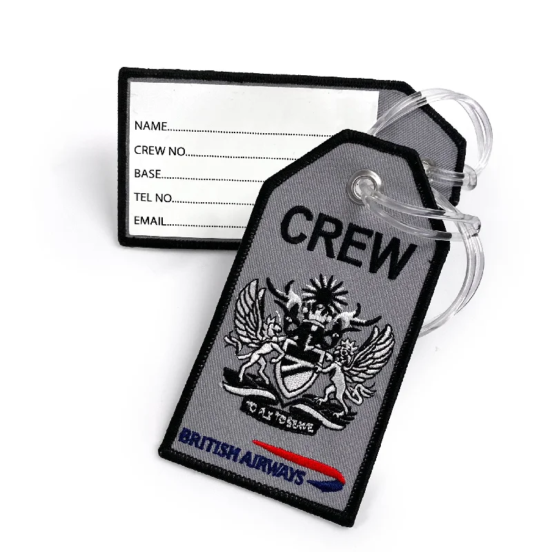 Camouflage-Patterned Passport Covers & Wallets for Hunters and MilitariesBA To Fly, To Serve Embroidered Tag Grey Camouflage-Patterned Passport Covers & Wallets for Hunters and MilitariesBA To Fly, To Serve Embroidered Tag Grey