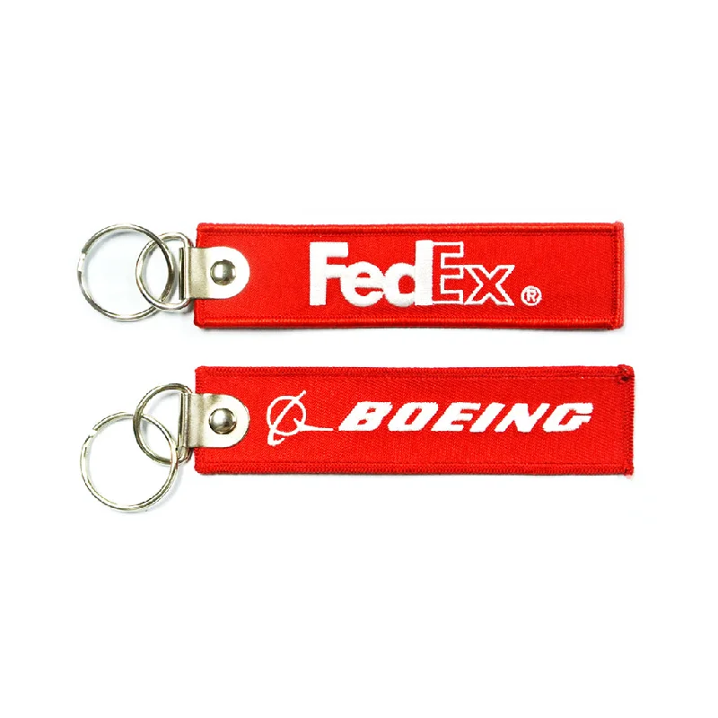 Minimalist Carbon Fiber Passport Covers & Wallets for Modern MenFEDEX Boeing  (Buckle) RED