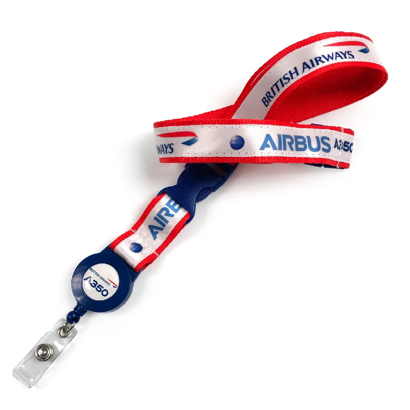 Cartoon-Themed Passport Covers & Wallets for Kids and Young AdultsBritish Airways A350 Satin Polyester Lanyard