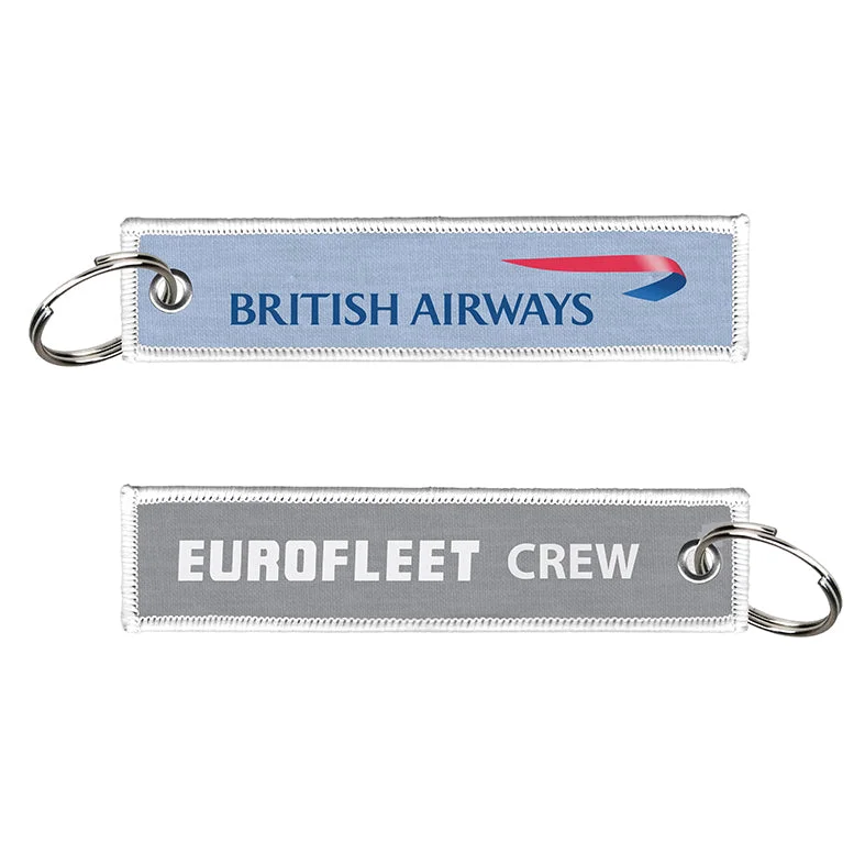 Glittery Sequined Passport Covers & Wallets for Party LoversBritish Airways Eurofleet Crew Keyring