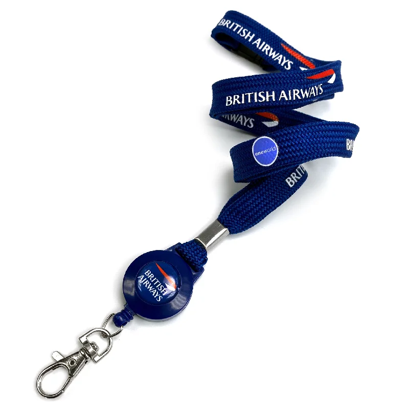 Vegan Leather Passport Covers & Wallets for Environmentally Conscious PeopleBritish Airways Tubular Lanyard