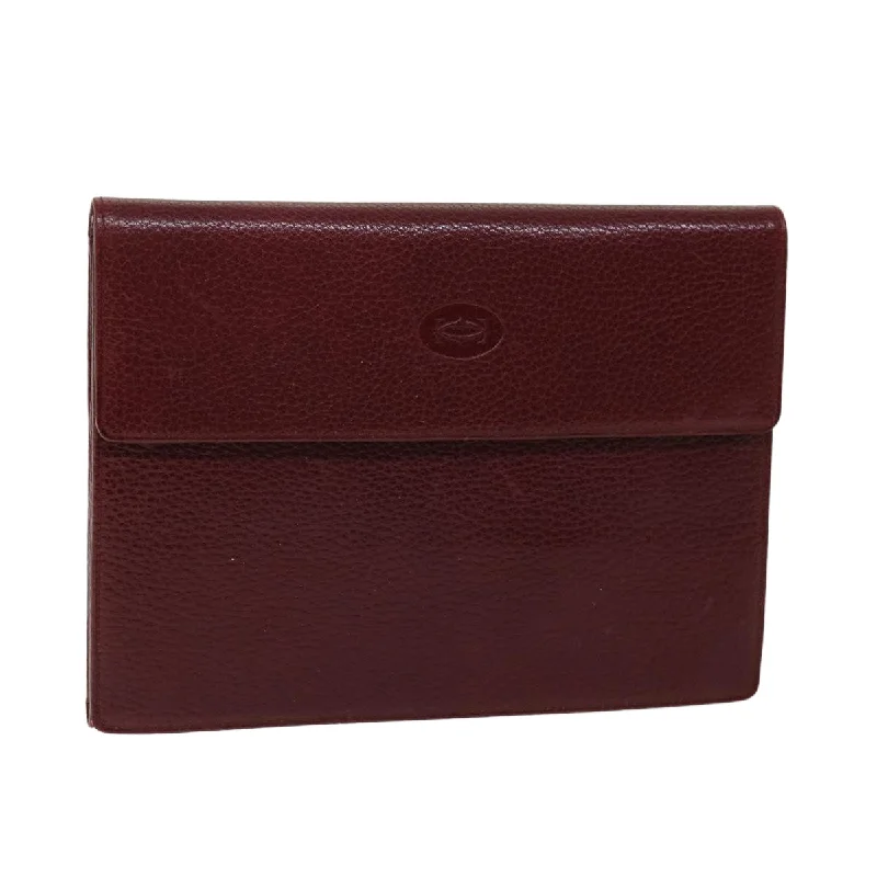 Cartier Must De Cartier  Leather Wallet  (Pre-Owned)