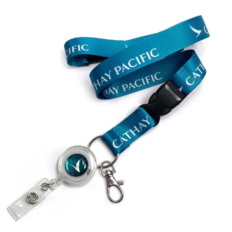 Embroidered Silk Passport Covers & Wallets with Gold Thread for Special OccasionsCathay Pacific NEW Logo Lanyard