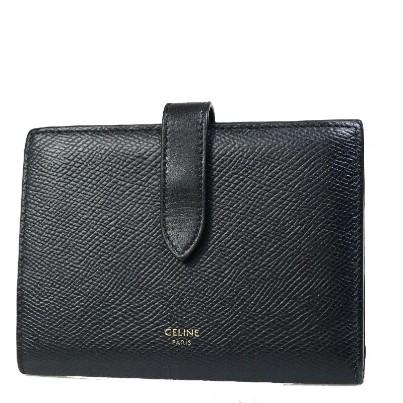 Céline Bifold Wallet  Leather Wallet  (Pre-Owned)