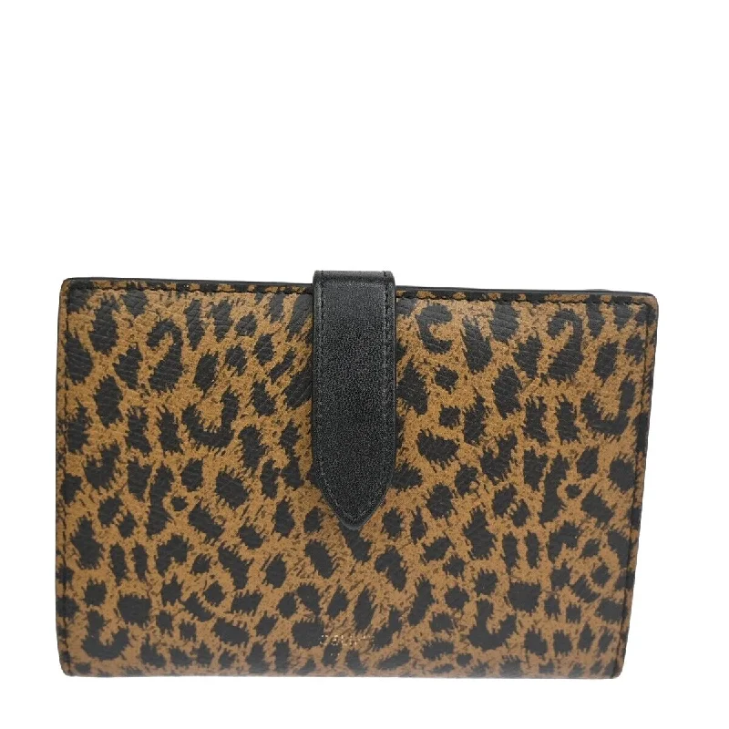 Céline Portefeuille Veau  Leather Wallet  (Pre-Owned)