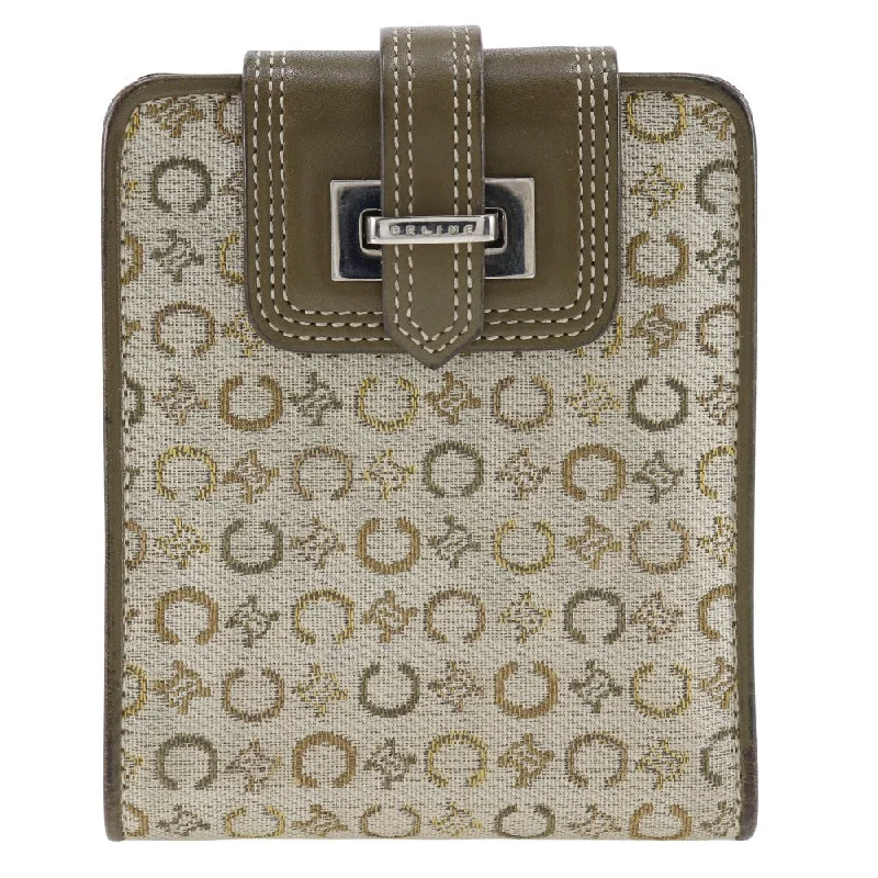 Céline Triomphe  Canvas Wallet  (Pre-Owned)