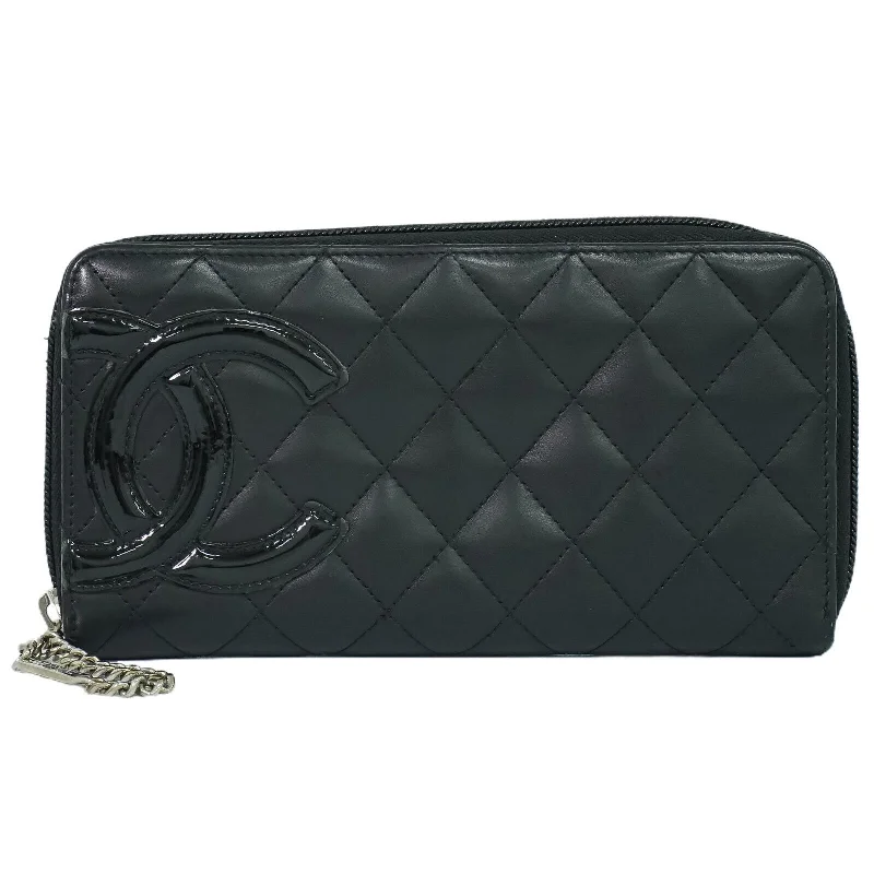 Chanel Cambon  Leather Wallet  (Pre-Owned)