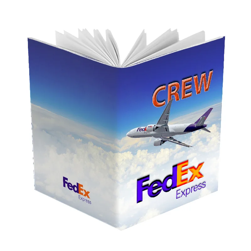 Waterproof Nylon Passport Covers & Wallets for Outdoor AdventuresFedex B777 Blueskies - Passport Cover