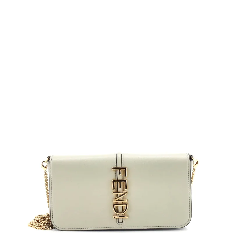 Fendigraphy Wallet On Chain Leather