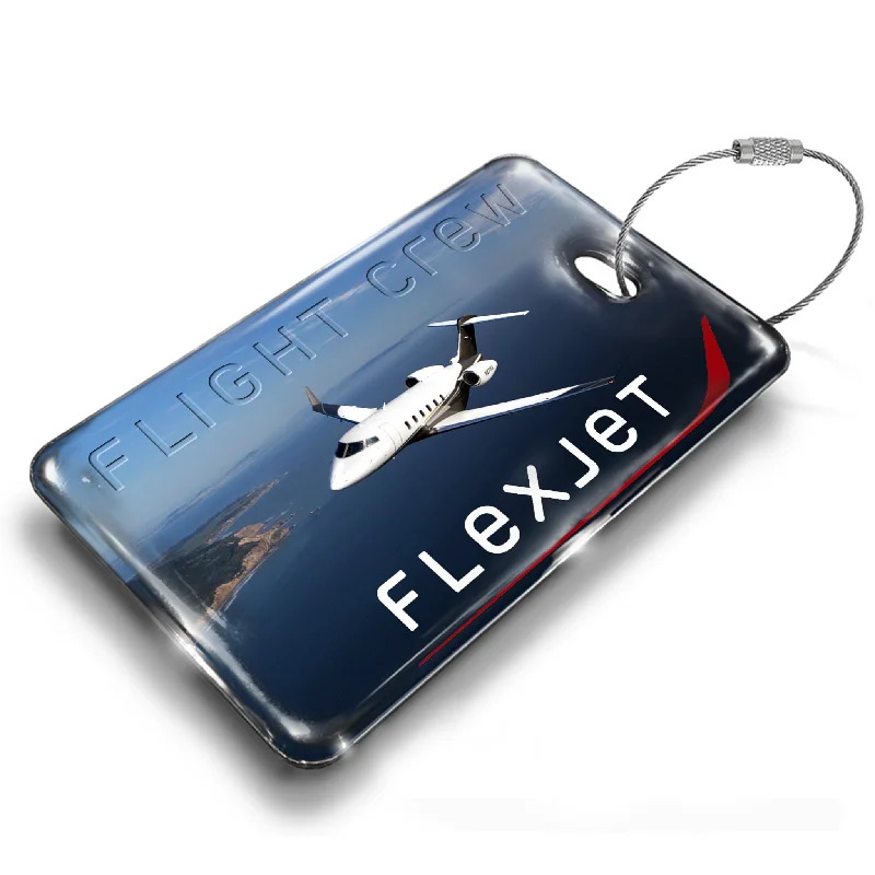 Glittery Sequined Passport Covers & Wallets for Party LoversFlexjet Challenger 350 Crew Tag 2