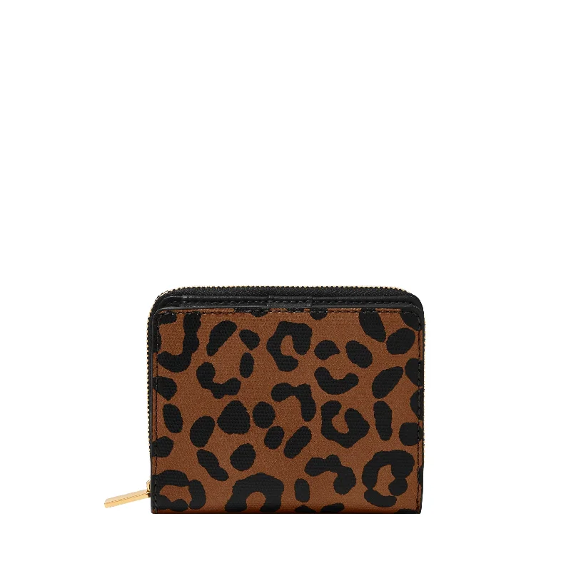 Fossil Women's Logan RFID Printed Mini Multifunction