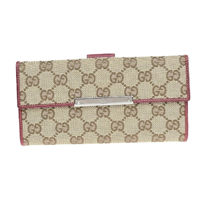 Gucci Gg Canvas  Canvas Wallet  (Pre-Owned)