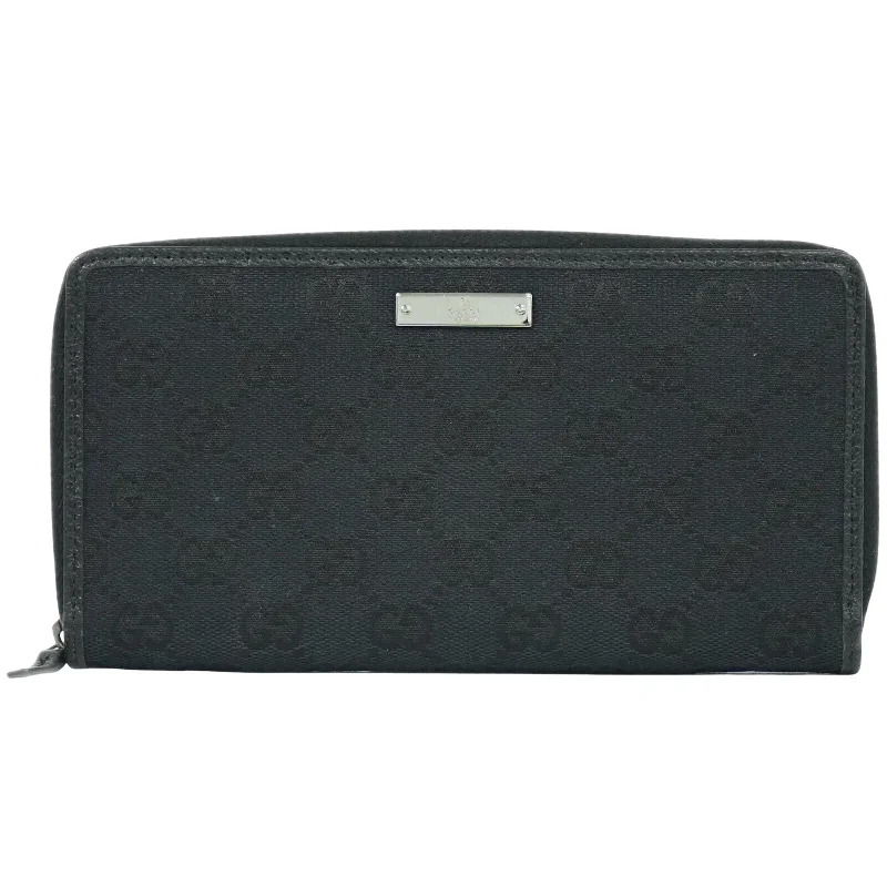 Gucci Gg Charm  Canvas Wallet  (Pre-Owned)