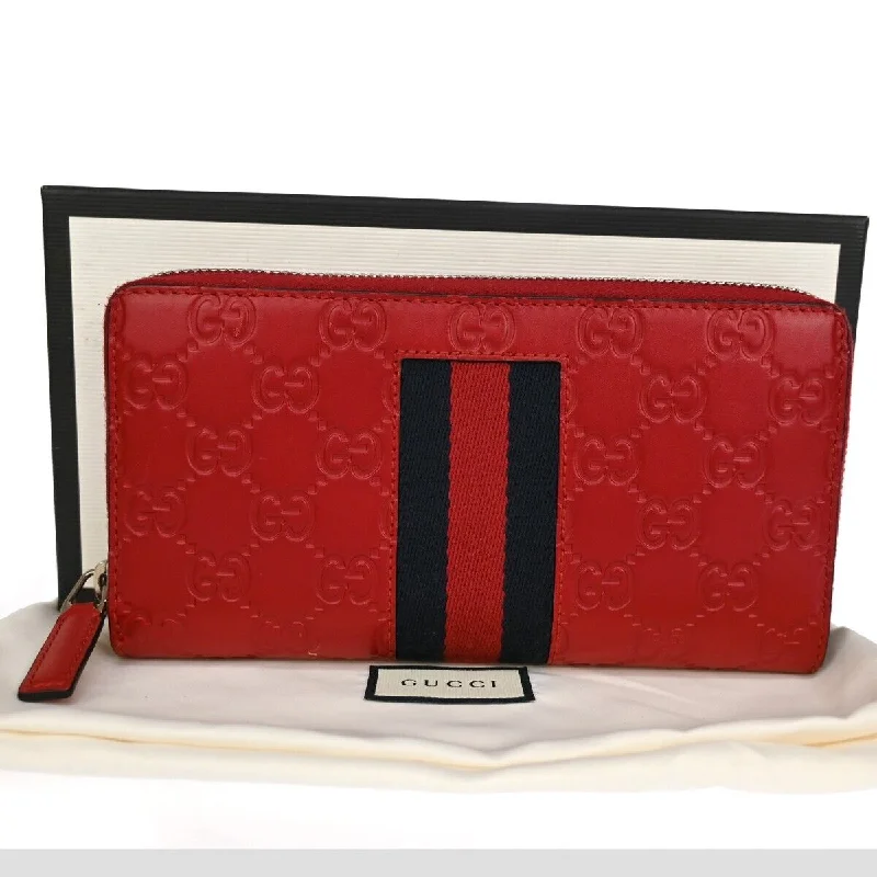 Gucci Guccissima  Leather Wallet  (Pre-Owned)
