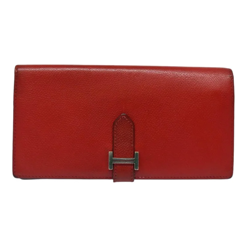 Hermès Béarn  Leather Wallet  (Pre-Owned)
