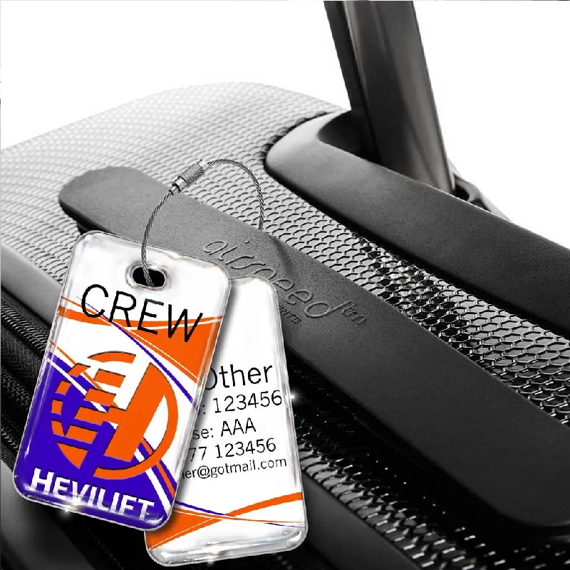RFID-Blocking Passport Covers & Wallets in Sleek Black for Business TripsHevilift Logo Tag