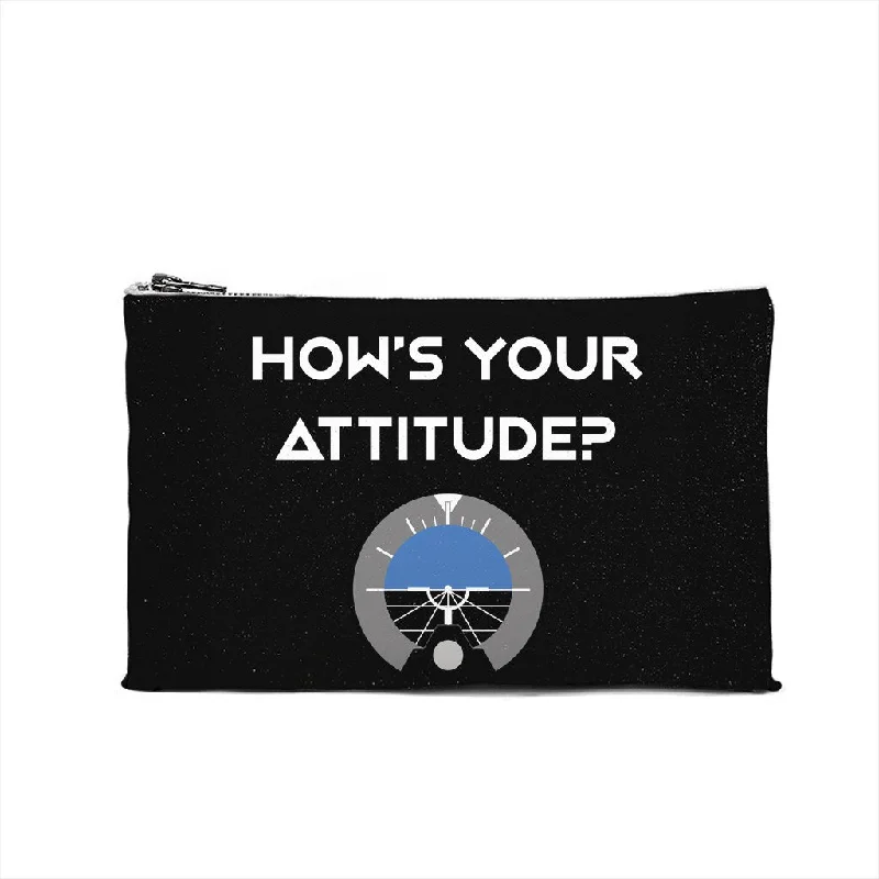 Vegan Leather Passport Covers & Wallets for Environmentally Conscious PeopleHow's Your Attitude Cosmetic Pouch Vegan Leather Passport Covers & Wallets for Environmentally Conscious PeopleHow's Your Attitude Cosmetic Pouch