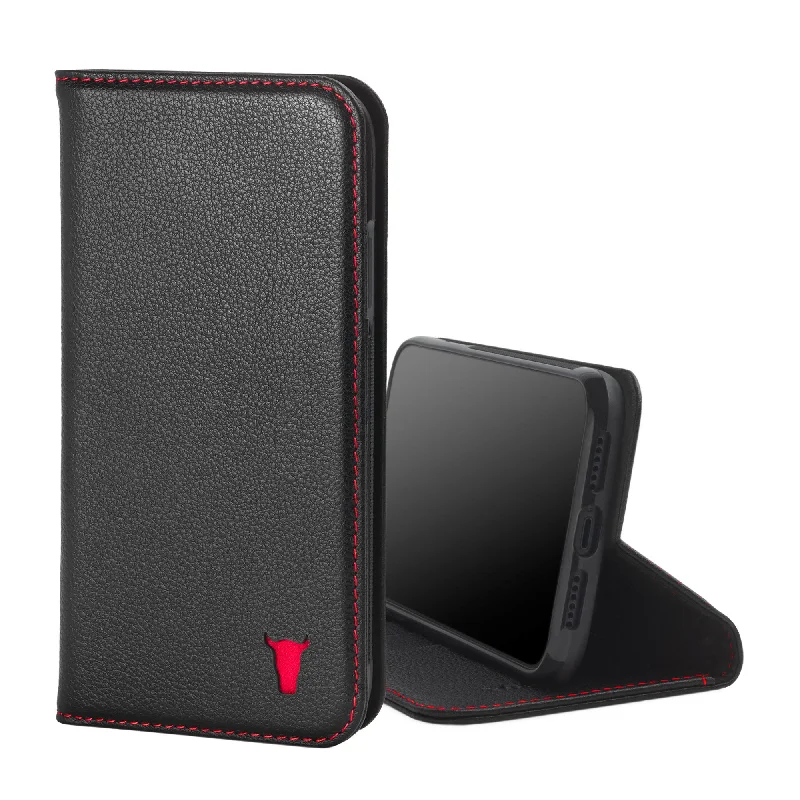 iPhone 11 Leather Case (with Stand function)