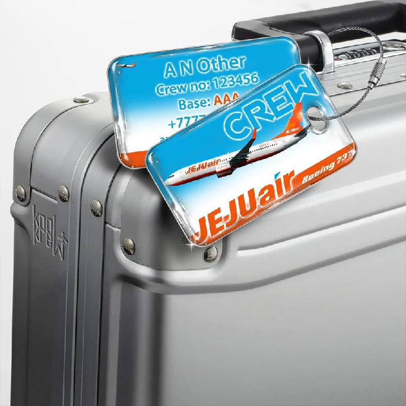 Monogrammed Leather Passport Covers & Wallets as Personalized GiftsJEJU Air B737-800